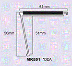 MK551-DDA Stair Nosing